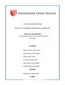 Trabajo Responsabilidad Civil - Daño Genético