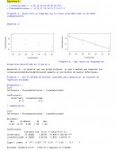 Calculos de ejercicios de regresion lineal con R