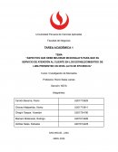 Mejora del servicio al cliente en McDonald’s: Un análisis para aumentar la eficiencia