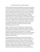 Ética financiera, perfil de un ejecutivo de finanzas