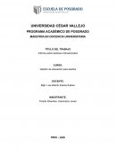 Informe sobre factores motivacionales
