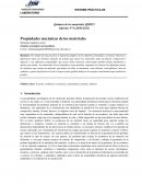 Propiedades mecánicas de los materiales