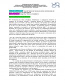 Soporte Natural de Venezuela como condicionante del hecho Geohistórico en su base natural