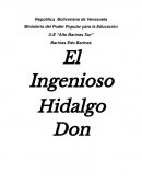 El Ingenioso Hidalgo Don Quijote de La Mancha