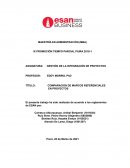 COMPARACION DE MARCOS REFERENCIALES EN PROYECTOS