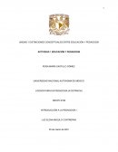 DISTINCIONES CONCEPTUALES ENTRE EDUCACIÓN Y PEDAGOGÍA