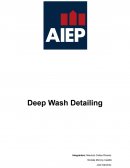 Deep Wash Detailing
