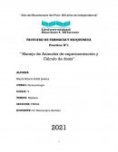 Manejo de Animales de experimentación y Cálculo de dosis