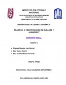 PRÁCTICA 3 “IDENTIFICACIÓN DE ALCANOS Y ALQUENOS”