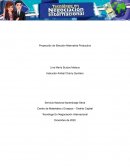 Proyección de Elección Alternativa Productiva