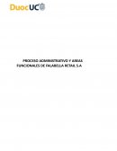 PROCESO ADMINISTRATIVO Y AREAS FUNCIONALES DE FALABELLA RETAIL S.A