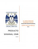 EJEMPLO DE HISTORIA CLINICA. EVALUACIÓN NEUROPSICOLÓGICA