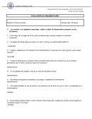 Evaluación argumentación