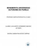 Administracion de compras. Superprinces ’lu