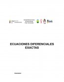 Ecuaciones Diferenciales Exactas