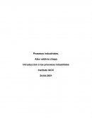 Intruduccion a los procesos industriales