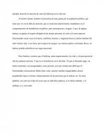 Bullying en Película wonder. Página 2