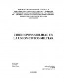 CORRESPONSABILIDAD EN LA UNION CIVICO-MILITAR