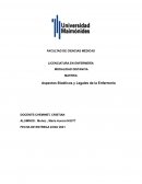 Bioetica y legales de la Enfermería