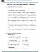 MEMORIA DEL CALCULO DE ESTRUCTUTAS