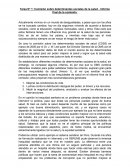 Tarea N° 1: Comisión sobre determinantes sociales de la salud - Informe final de la comisión