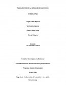 FUNDAMENTOS DE LA CREACION E INNOVACION