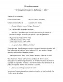 Retroalimentación ‘’El milagro mexicano y el plan de 11 años’’