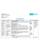 Planificacion periodo de inicio