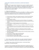 ANIMACIÓN Y DINÁMICA DE GRUPOS. EL GRUPO DE TRABAJO