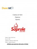 Cadena de Valor Empresa Soprole
