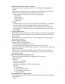 Enfoques de la administración