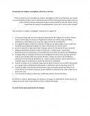 Presentación de trabajos y entregables, directrices y formato