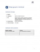 Sistema Financiero Contable I Trabajo individual M