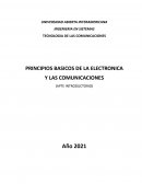 Principios Basicos de la Electronica y las Comunicaciones