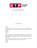 Planeamiento estrategico