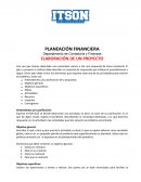 PLANEACIÓN FINANCIERA . Departamento de Contaduría y Finanzas