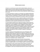 Reflexion sobre la ciencia