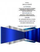 VOLUMENES Y CAPACIDADES EN UN POZO PETROLERO