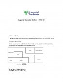 Analiza la distribución de la planta y determina qué factores no son funcionales con la distribución presentada