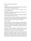 Síntesis sistema acusatorio penal