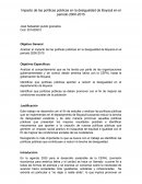 Impacto de las políticas públicas en la desigualdad de Boyacá en el periodo 2000-2015