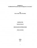 Planeación para investigación de mercados