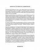 APORTES TEORIA DE LA ADMINISTRACION