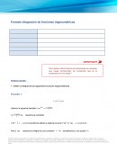 Formato Integración de funciones trigonométricas
