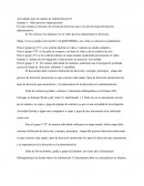 Actividades para la materia de Administración