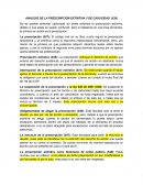 ANÁLISIS DE LA PRESCRIPCIÓN EXTINTIVA Y DE CADUCIDAD