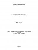 BASE DE DATOS GENERALIDADES Y SISTEMAS DE GESTION