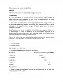 Determinación del punto de ebullición