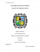 Unidad 1 Control Estadístico de la Calidad