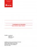 Investigación de mercado para el nuevo producto